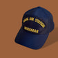 MIRAMAR NAVAL AIR STATION HAT TOP GUN U.S MILITARY OFFICIAL BALL CAP U.S.A MADE