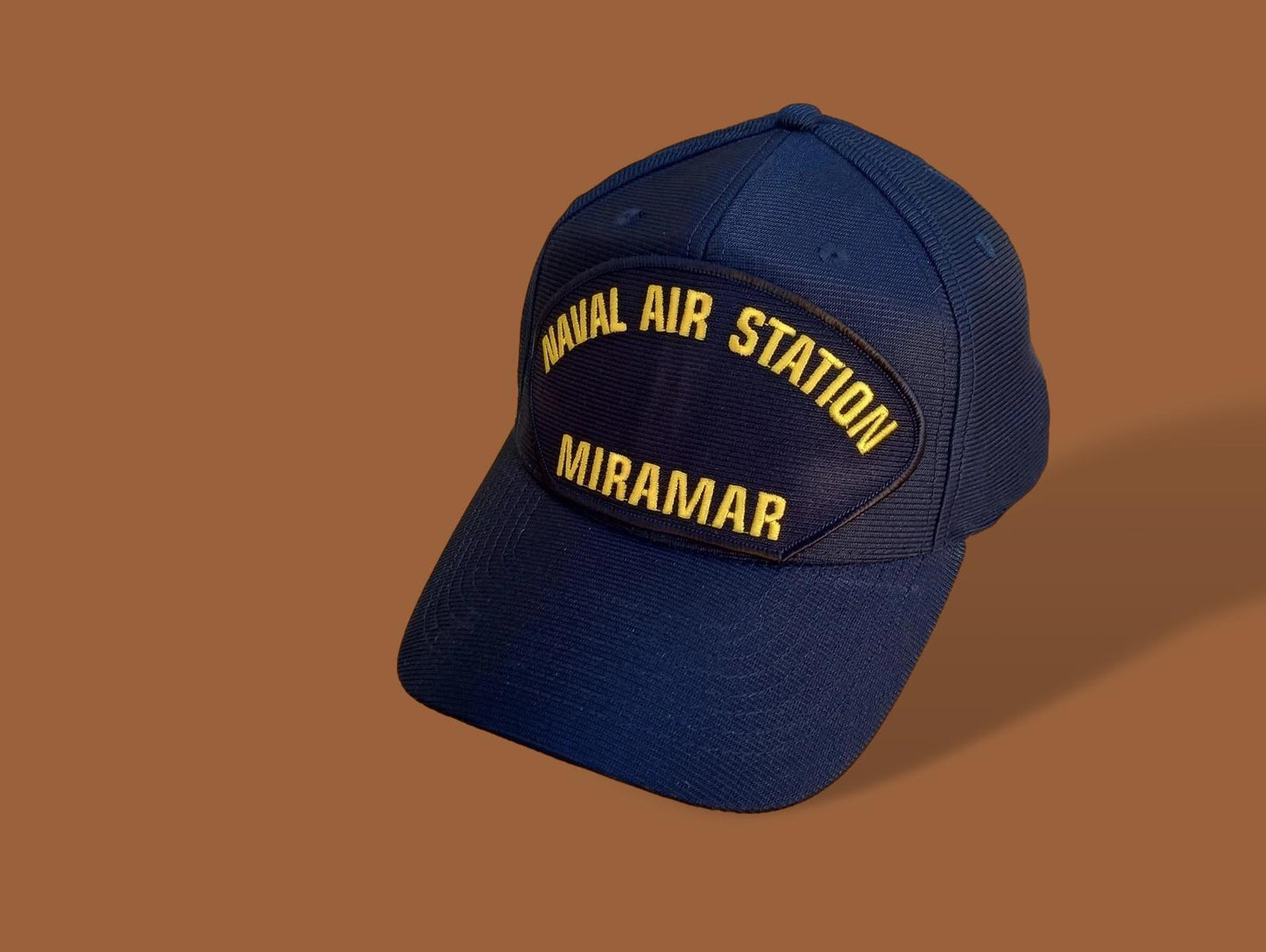 MIRAMAR NAVAL AIR STATION HAT TOP GUN U.S MILITARY OFFICIAL BALL CAP U.S.A MADE