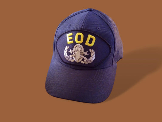 U.S MILITARY ARMY NAVY EOD HAT OFFICIAL U.S MILITARY BALL CAP USA MADE