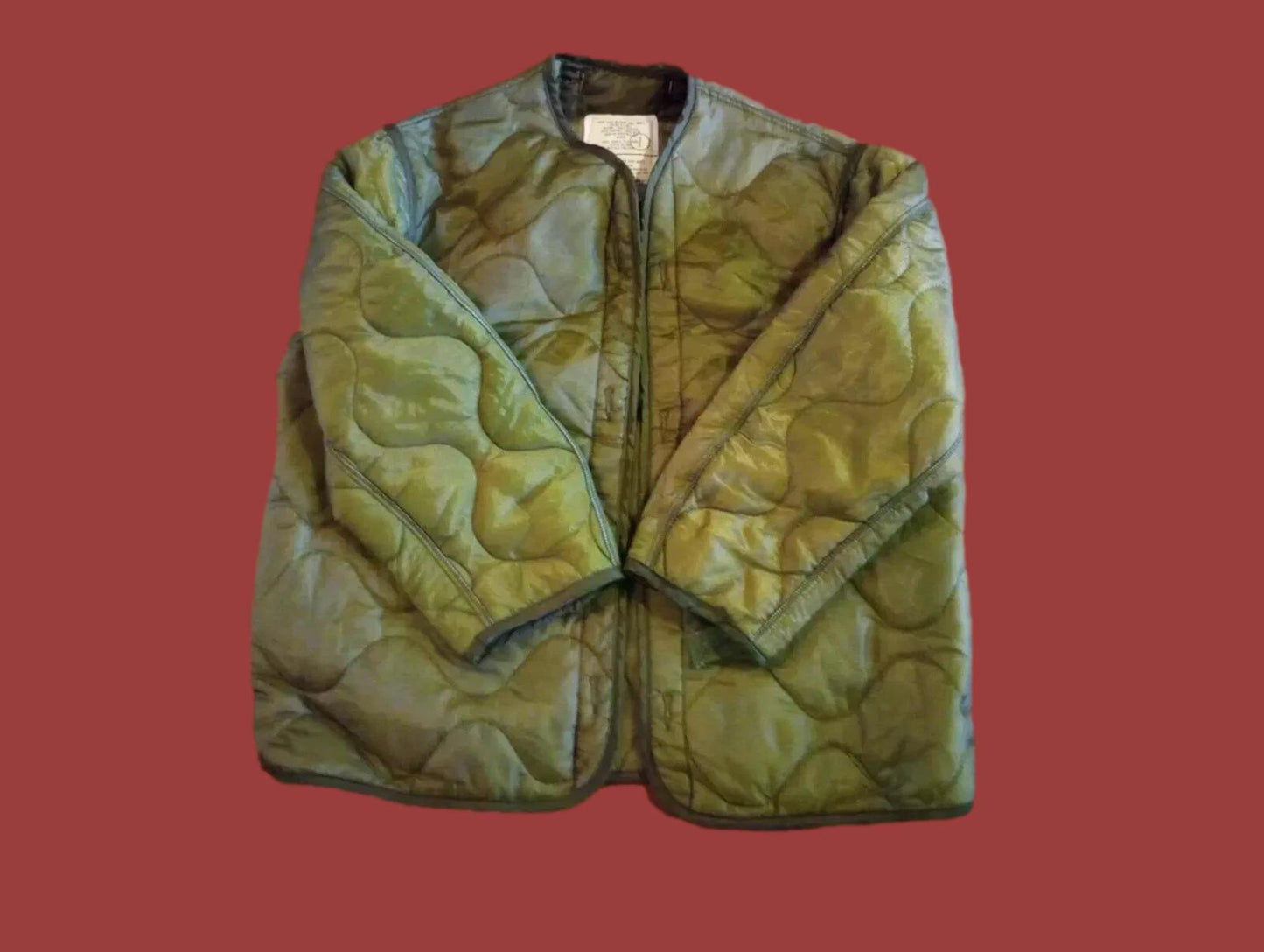 U.S MILITARY ISSUE M-65 FIELD JACKET WITH COLD WEATHER LINER WOODLAND CAMO NEW