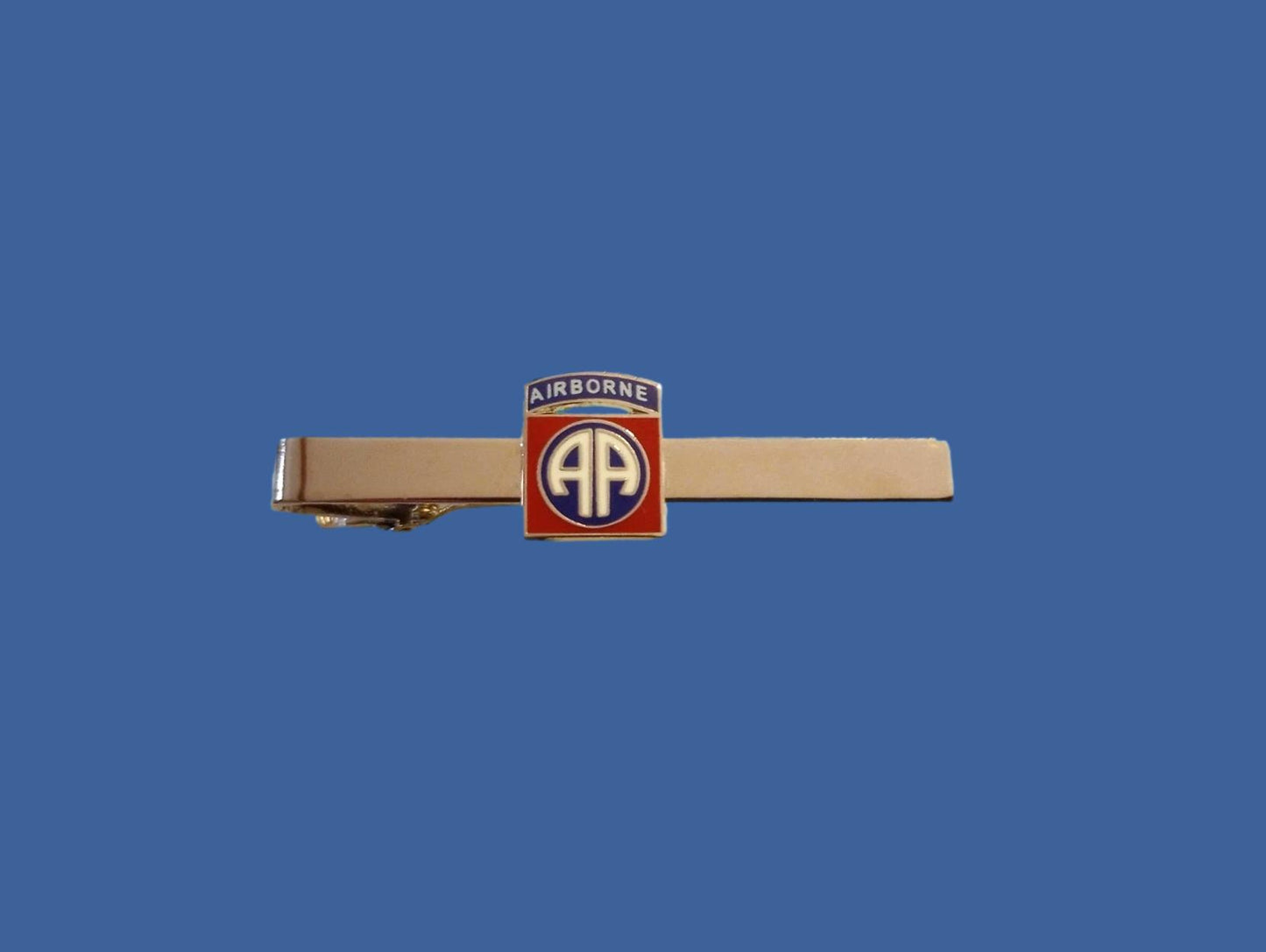 U.S MILITARY 82nd AIRBORNE DIVISION TIE BAR TIE TAC MADE IN THE U.S.A