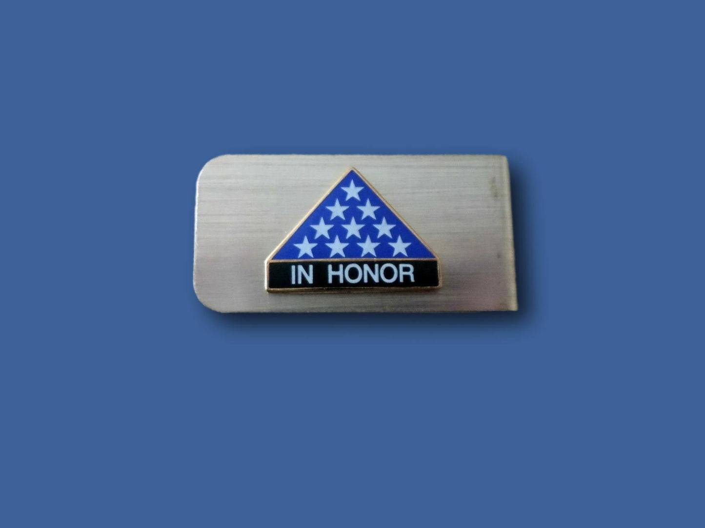 U.S MILITARY IN HONOR MONEY CLIP ARMY NAVY MARINE CORPS AIR FORCE POLICE