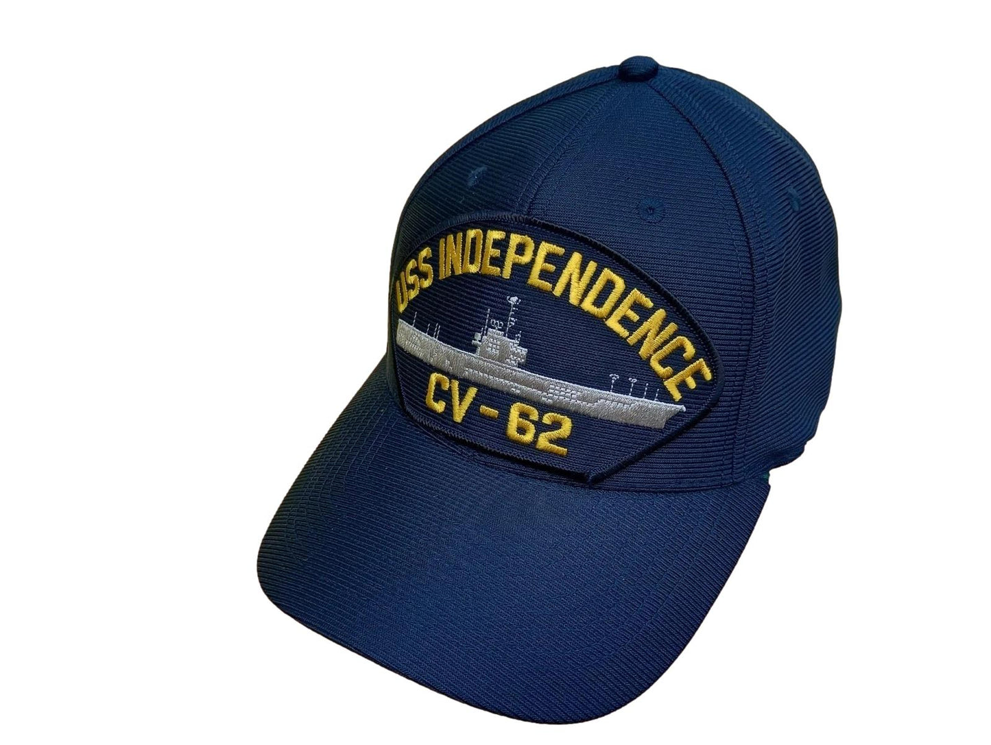 USS INDEPENDENCE CV-62 NAVY SHIP HAT U.S MILITARY OFFICIAL BALL CAP U.S.A MADE