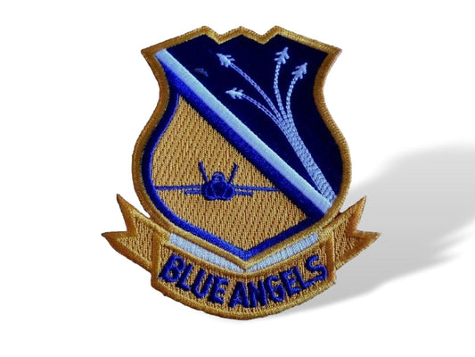 U.S MILITARY NAVY BLUE ANGELS PATCH FLIGHT PATCH TOP QUALITY PATCHES 3 3/4" INCH