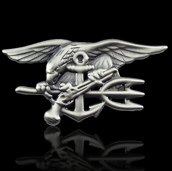 U.S NAVY SEALS SPECIAL WARFARE SEAL TEAM TRIDENT INSIGNIA PIN BADGE MINIATURE