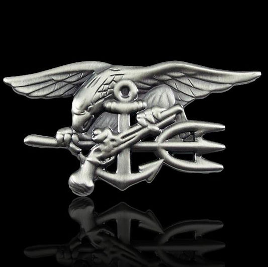U.S NAVY SEALS SPECIAL WARFARE SEAL TEAM TRIDENT INSIGNIA PIN BADGE MINIATURE