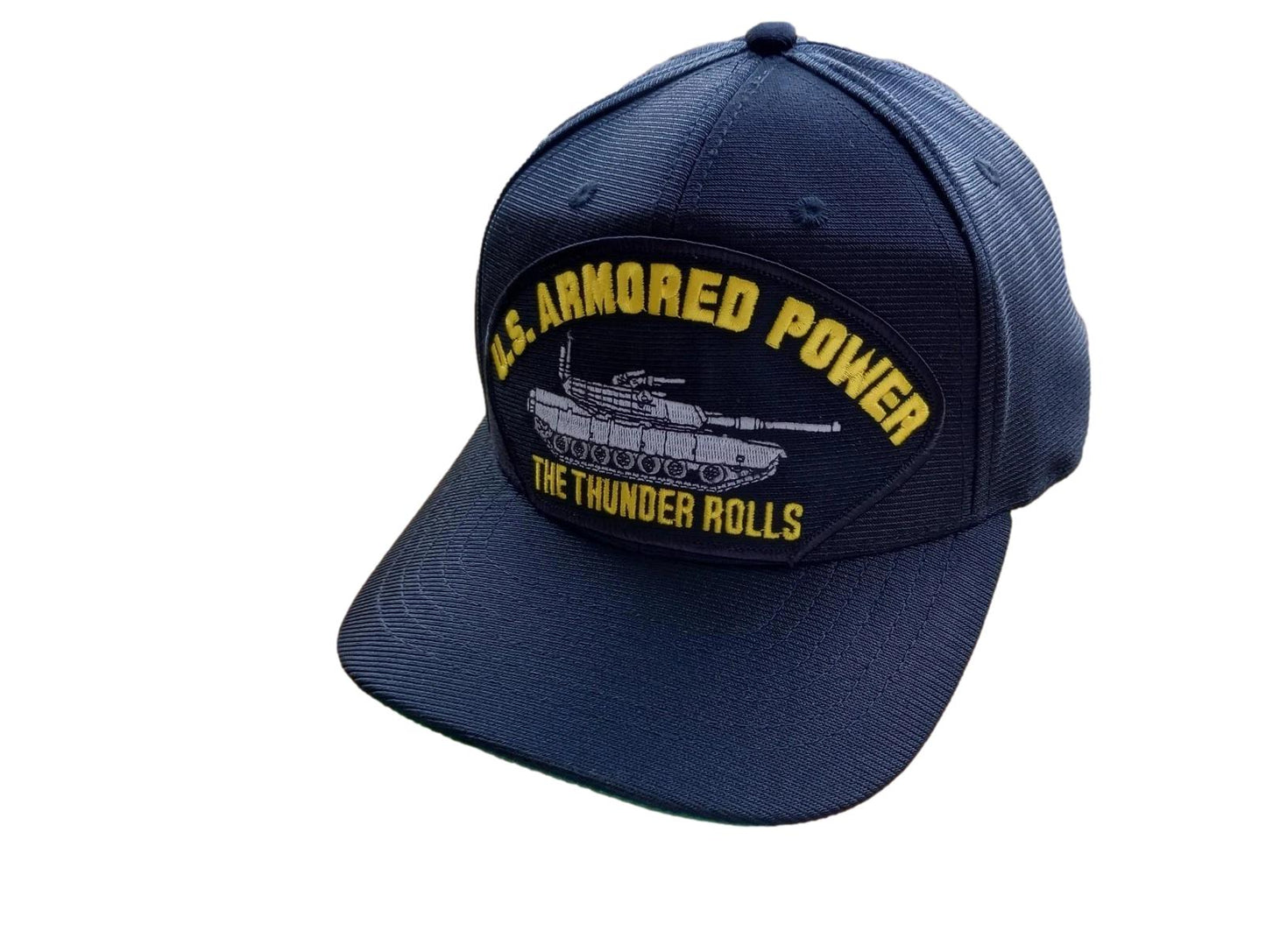 U.S ARMY ARMORED HAT M1 ABRAMS TANK U.S MILITARY OFFICIAL BALL CAP U.S.A MADE