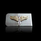 U.S ARMY AIR CORPS AVIATION CADET MONEY CLIP STAINLESS STEEL AIR FORCE USA MADE