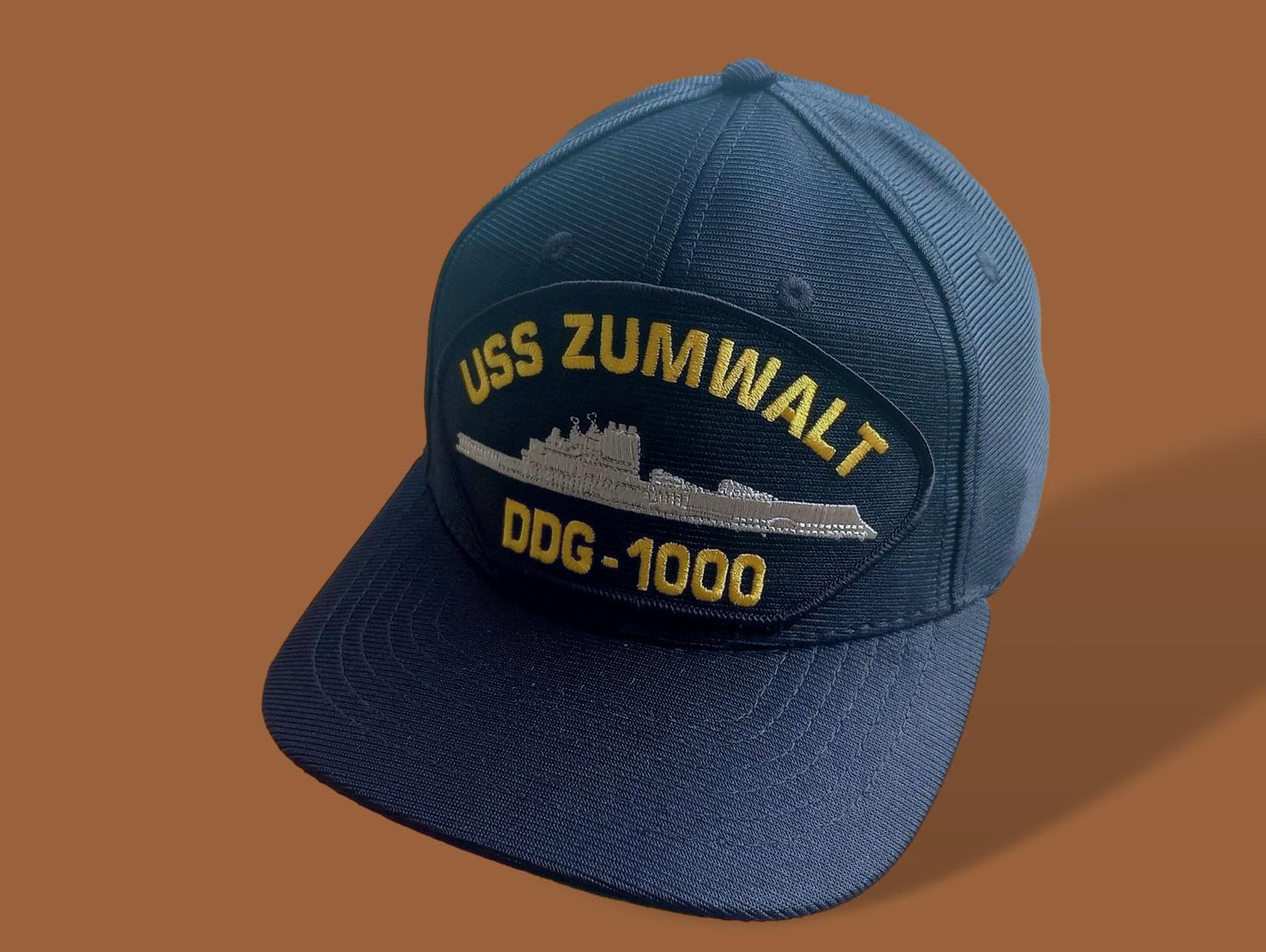 USS ZUMWALT DDG-1000 NAVY SHIP HAT U.S MILITARY OFFICIAL BALL CAP U.S.A MADE