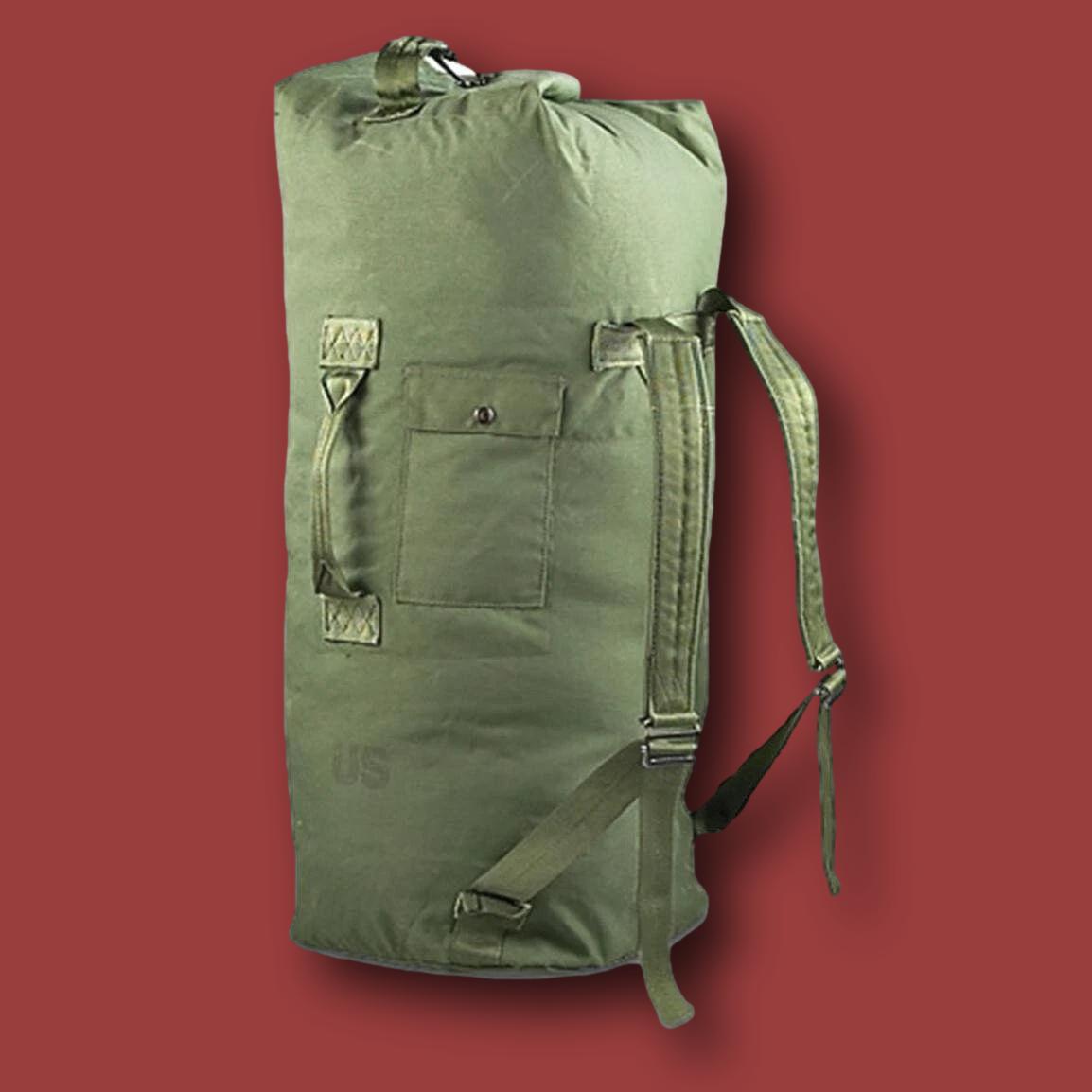 NEW MILITARY ISSUE NYLON DUFFLE BAG EQUIPMENT SEA BAG USA MADE