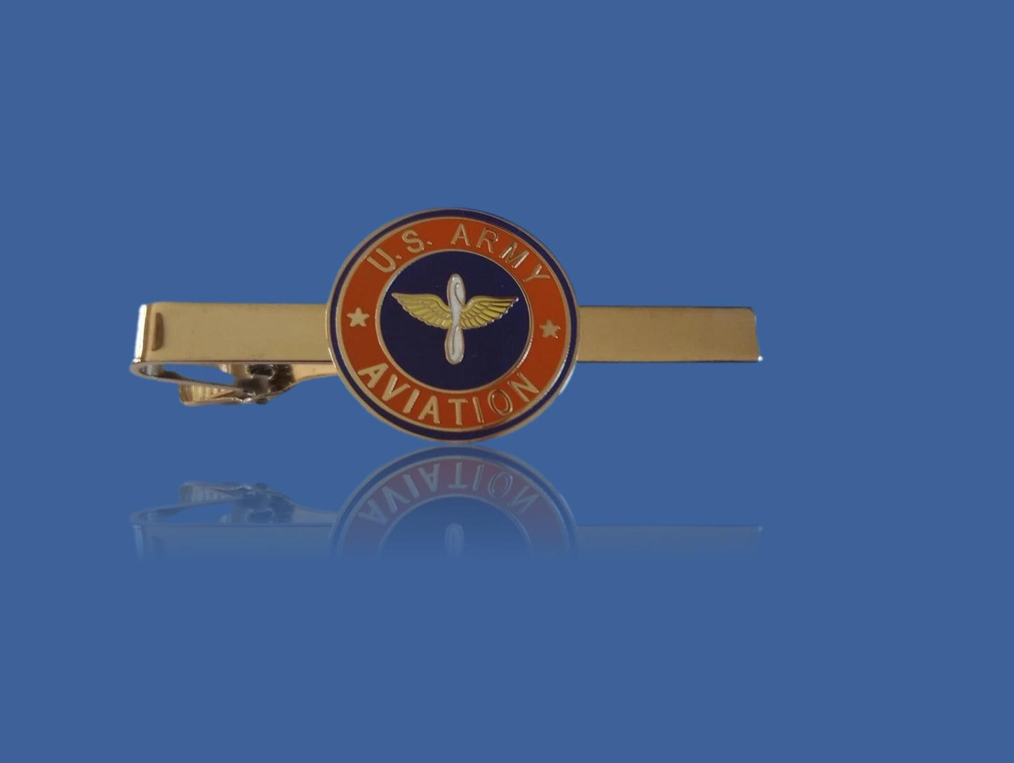 U.S MILITARY ARMY AVIATION TIE BAR OR TIE TAC CLIP ON TYPE
