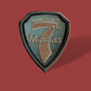 U.S. MILITARY MARINE CORPS MAGNIFICENT 7 PATCH SUBDUE OD GREEN 7TH USMC