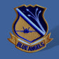 U.S MILITARY NAVY BLUE ANGELS PATCH FLIGHT PATCH TOP QUALITY PATCHES 3 3/4" INCH
