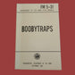 U.S ARMY BOOBYTRAPS BOOK BOOBY TRAPS HANDBOOK GUIDE