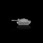 U.S MILITARY M-60-A-1 PATTON TANK HAT PIN BADGE U.S ARMY MARINE CORPS FULL SIZE