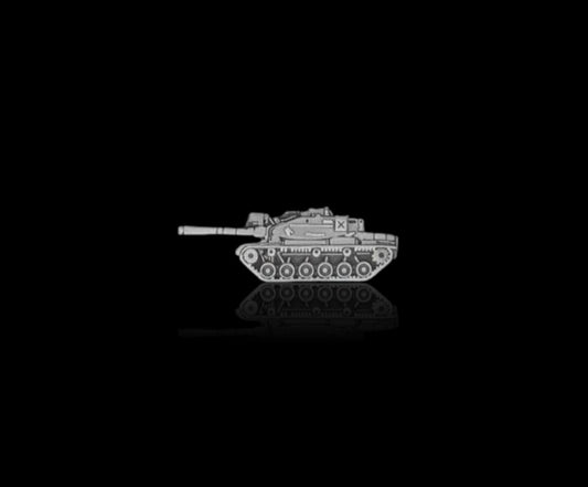 U.S MILITARY M-60-A-1 PATTON TANK HAT PIN BADGE U.S ARMY MARINE CORPS FULL SIZE