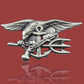 U.S NAVY SEALS SPECIAL WARFARE SEAL TEAM TRIDENT INSIGNIA PIN BADGE MINIATURE