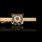 U.S COAST GUARD TIE BAR TIE TAC  CLIP ON STYLE  U.S.A MADE SEMPER PARATUS