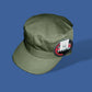 Military Army Style OD Green Combat BDU Hat 100% Cotton BDU Cap