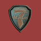 U.S. MILITARY MARINE CORPS MAGNIFICENT 7 PATCH SUBDUE OD GREEN 7TH USMC