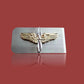 U.S ARMY AIR CORPS AVIATION CADET MONEY CLIP STAINLESS STEEL AIR FORCE USA MADE