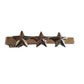 U.S MILITARY LT. GENERAL THREE STAR TIE BAR TIE TAC U.S.A MADE POLICE SILVER COL