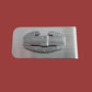 MILITARY ARMY COMBAT ACTION BADGE STAINLESS STEEL MONEY CLIP CAB U.S.A MADE