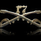 17th CAVALRY SWORDS SABERS MILITARY HAT PIN 17th CAVALRY REGIMENT BADGE U.S ARMY