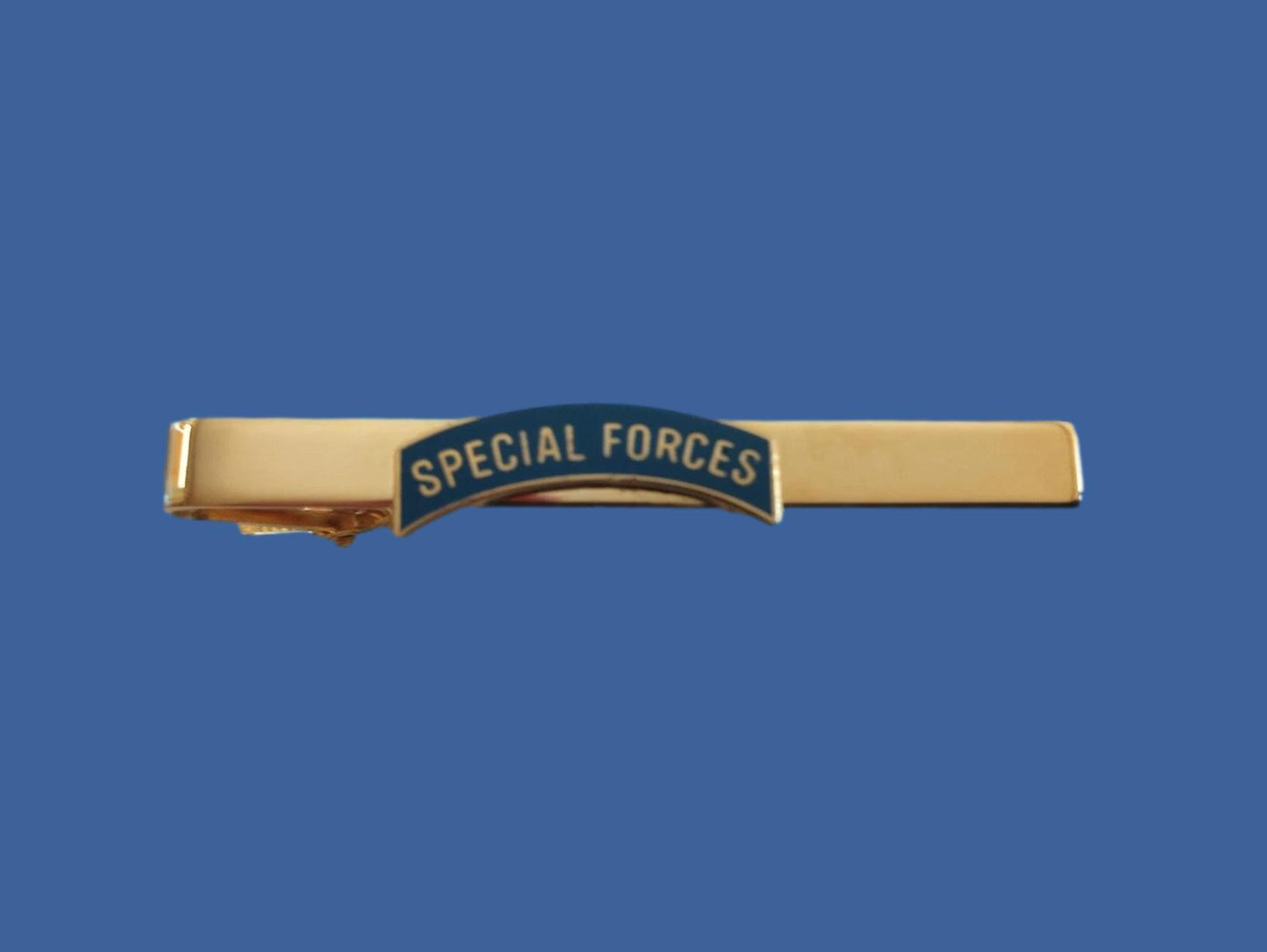 U.S MILITARY ARMY SPECIAL FORCES TIE BAR TIE TAC  CLIP ON U.S.A MADE