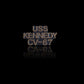 U.S MILITARY NAVY SHIP USS KENNEDY  CV-67 HAT LAPEL PIN CLUTCH BACK