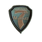 U.S. MILITARY MARINE CORPS MAGNIFICENT 7 PATCH SUBDUE OD GREEN 7TH USMC