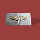 U.S ARMY AIR CORPS AVIATION CADET MONEY CLIP STAINLESS STEEL AIR FORCE USA MADE