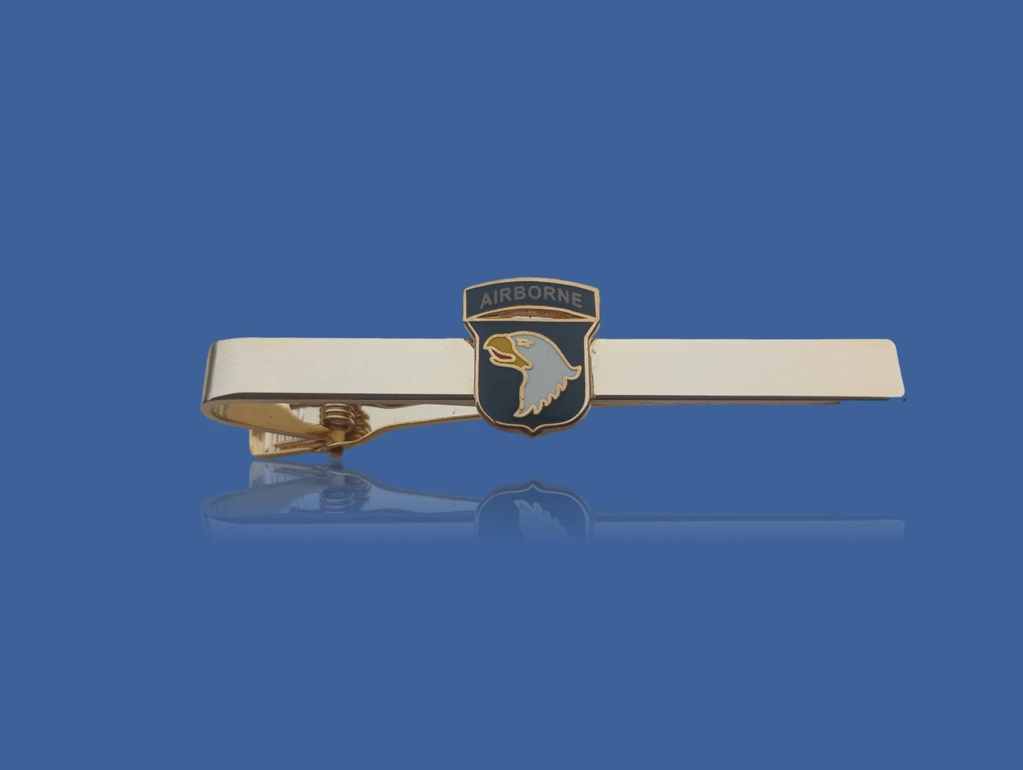 U.S MILITARY 101st AIRBORNE DIVISION TIE BAR TIE TAC MADE IN THE U.S.A