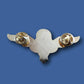 RUSSIAN MILITARY JUMP WINGS BADGE SOVIET PARATROOPER METAL PIN