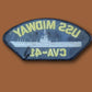 U.S NAVY SHIP HAT PATCH USS MIDWAY CVA - 41 NAVY CARRIER USA MADE HEAT TRANSFER