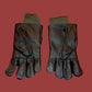 U.S MILITARY STYLE D-3A LEATHER GLOVES COLD WET WEATHER SIZE 6 X- LARGE W/LINER