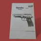 U.S ARMY BERETTA TAURUS HANDBOOK 92F TM PISTOL OPERATORS MAINTENANCE INSTRUCTION