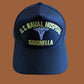 U.S NAVAL HOSPITAL SIGONELLA NAVY SHIP HAT U.S MILITARY OFFICIAL BALL CAP U.S.A
