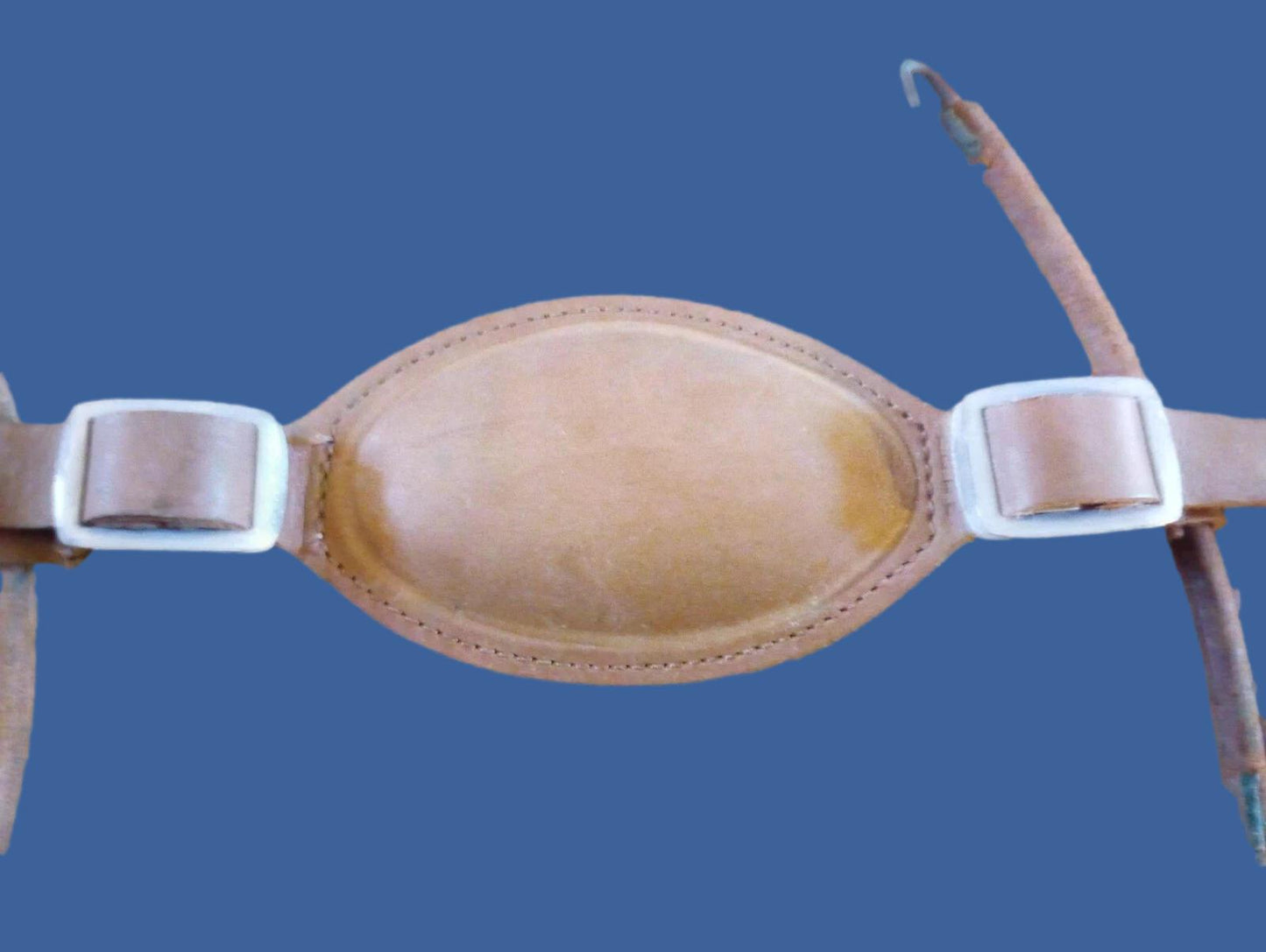 WWII U.S MILITARY NAVY HELMET TALKER LEATHER CHIN STRAP NOS ORIGINAL