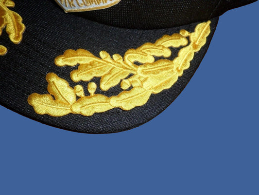 U.S MILITARY EMBROIDERED NAVY SCRAMBLED EGGS IRON ON FOR ADMIRAL OR GENERAL