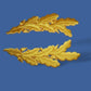 U.S MILITARY EMBROIDERED ARMY OFFICERS SCRAMBLED EGGS FRETTING IRON ON PATCHES