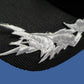 U.S MILITARY EMBROIDERED AIR FORCE CLOUDS & BOLTS OFFICERS FRETTING IRON ON