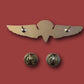 U.S MILITARY NAVY / MARINE CORPS GOLD PARACHUTIST PARATROOPER JUMP WINGS PIN