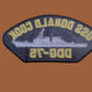 U.S NAVY SHIP HAT PATCH. USS DONALD COOK DDG-75 SHIP PATCH U.S.A MADE