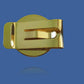 U.S ARMY 4th INFANTRY MONEY CLIP BRASS CONSTRUCTION OFFICIAL ARMY PRODUCT