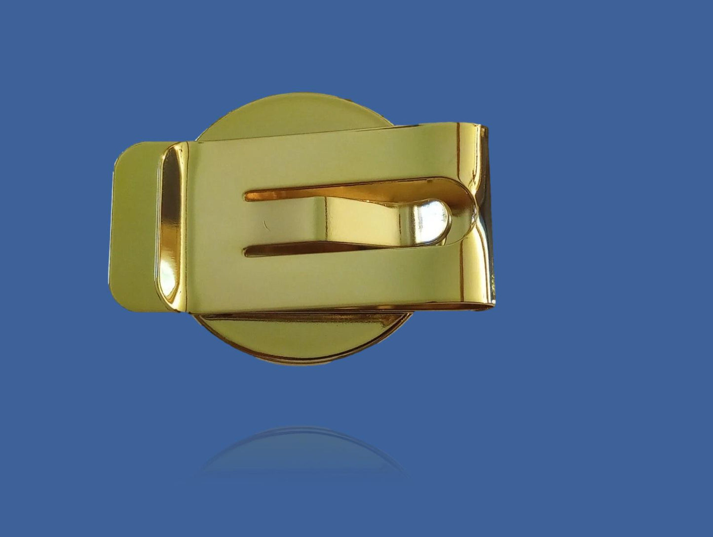 U.S ARMY 4th INFANTRY MONEY CLIP BRASS CONSTRUCTION OFFICIAL ARMY PRODUCT