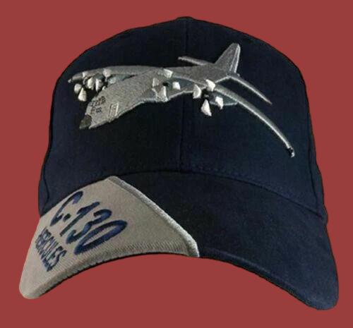 AIR FORCE C-130 HERCULES HAT EMBROIDERED U.S MILITARY BALL CAP