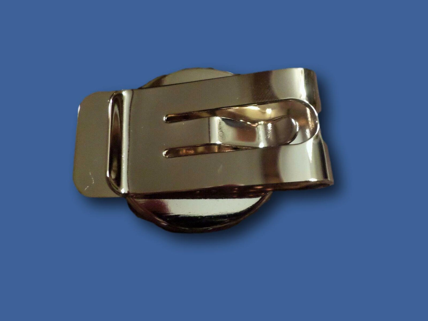 U.S MILITARY NAVY MONEY CLIP BRASS CONSTRUCTION OFFICIAL NAVY PRODUCT