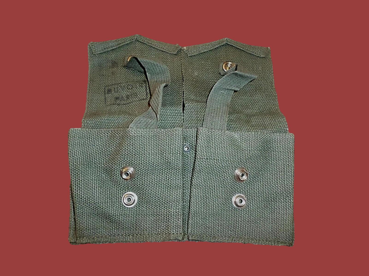 FRENCH MAS 49/56 10RD MAGAZINE AMMO POUCH CANVAS G22 MAS 36 RIFLE