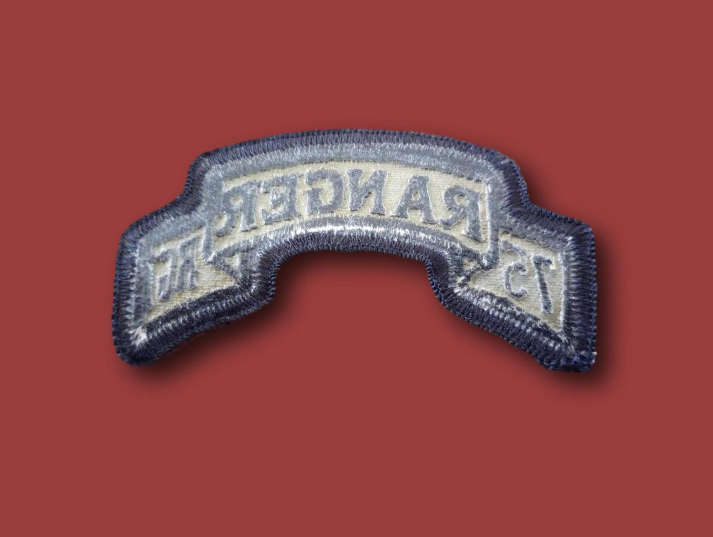 MILITARY ARMY 75th RANGER RGT TAB PATCH RANGERS SHOULDER ROCKER SCROLL SUBDUE OD